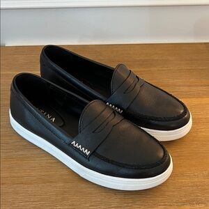 Portland Leather Patina Boardwalk Penny Loafer Black 7